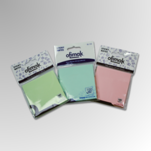 NOTAS AUTOADHESIVAS PASTEL 3X3 DE100 HJS