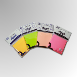 NOTAS AUTOADHESIVAS NEÓN 3X3 DE 100 HJS