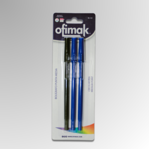 Set de Lapiceros Punta media