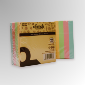 NOTAS AUTOADHESIVAS CUBO COLORES PASTEL DE 400 HJS