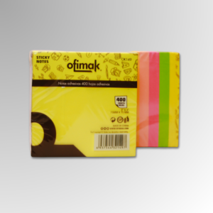 NOTAS AUTOADHESIVAS CUBO COLORES NEON DE 400 HJS