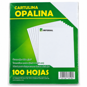 CARTULINA OPALINA