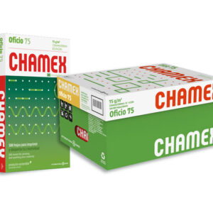 PAPEL BOND #40 8 1/2" X 14" TAMAÑO LEGAL 75 GRAMOS CHAMEX